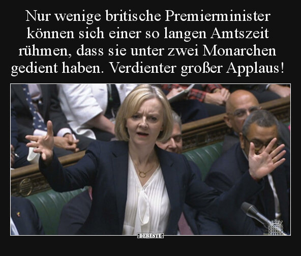 Nur wenige britische Premierminister können sich einer so.. - Lustige Bilder | DEBESTE.de