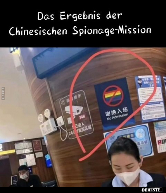 Des Ergebnis der Chinesischen Spionage-Mission.. - Lustige Bilder | DEBESTE.de