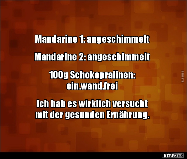 Mandarine 1: angeschimmelt.. - Lustige Bilder | DEBESTE.de