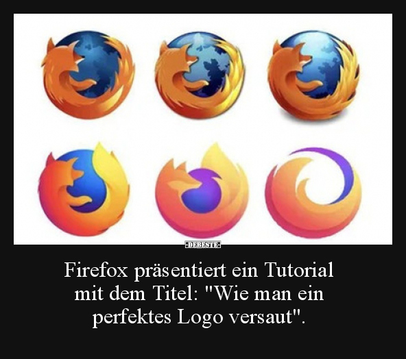 Firefox präsentiert ein Tutorial mit dem Titel... - Lustige Bilder | DEBESTE.de