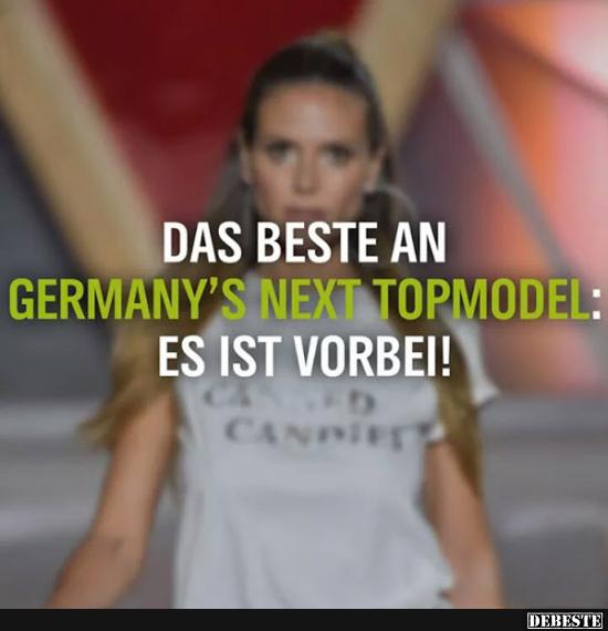 Das Beste an Germany's next Topmodel.. - Lustige Bilder | DEBESTE.de