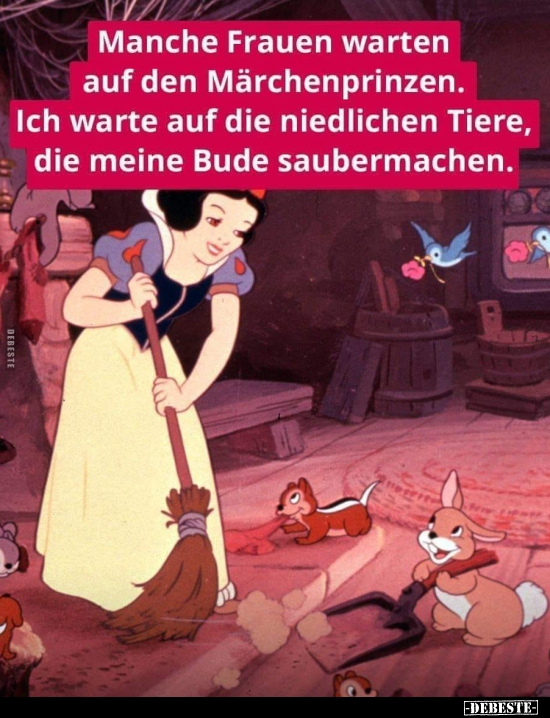 Manche Frauen warten auf den Märchenprinzen.. - Lustige Bilder | DEBESTE.de