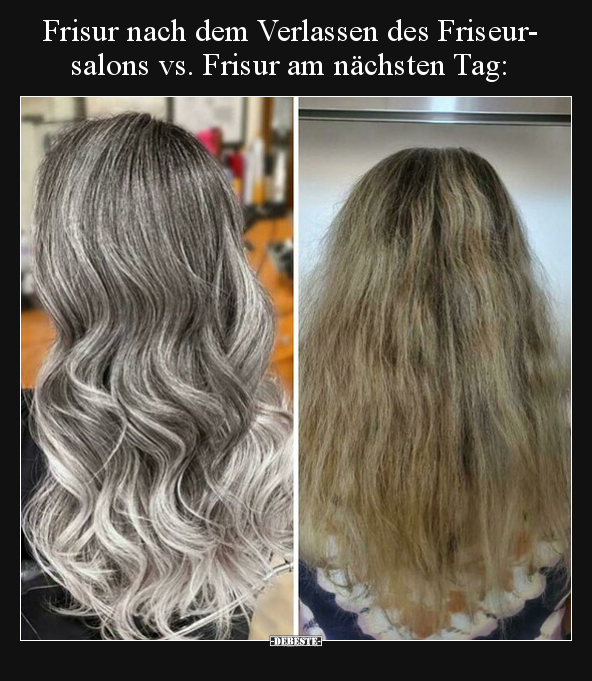 Frisur nach dem Verlassen des Friseur.. - Lustige Bilder | DEBESTE.de