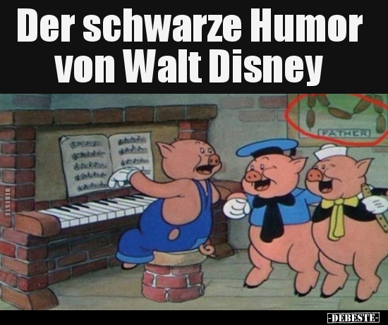 Der schwarze Humor von Walt Disney.. - Lustige Bilder | DEBESTE.de