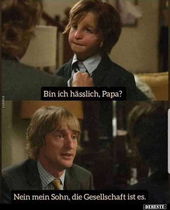 Bin ich hässlich, Papa?.. - Lustige Bilder | DEBESTE.de