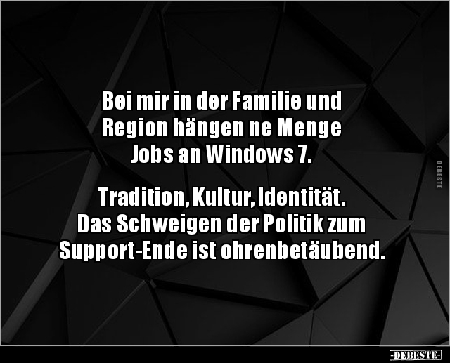 Bei mir in der Familie und Region hängen ne Menge Jobs.. - Lustige Bilder | DEBESTE.de