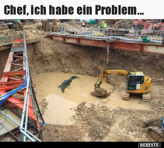 Chef, ich habe ein Problem... - Lustige Bilder | DEBESTE.de