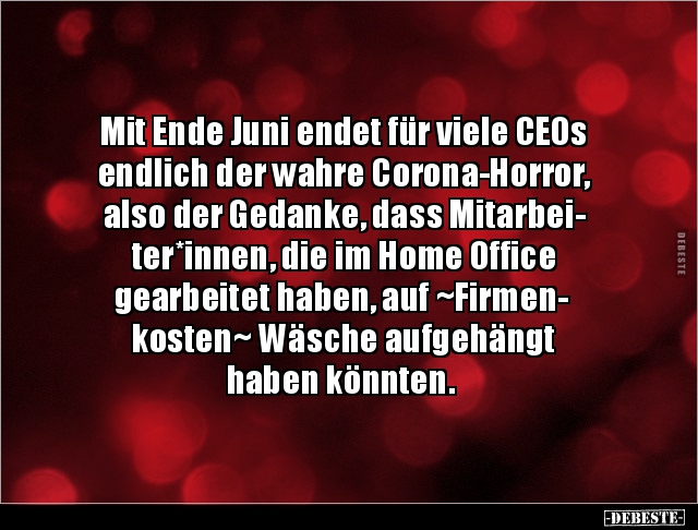Mit Ende Juni endet für viele CEOs endlich der wahre.. - Lustige Bilder | DEBESTE.de