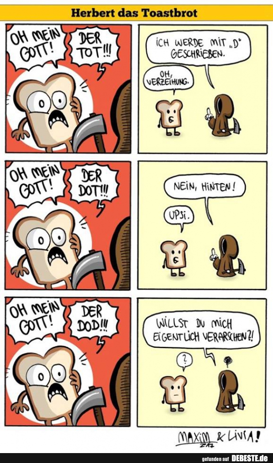 Herbert das Toastbrot.. - Lustige Bilder | DEBESTE.de