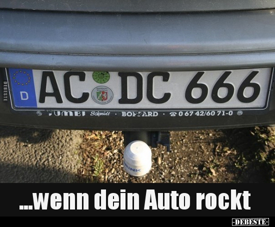 ...wenn dein Auto rockt.. - Lustige Bilder | DEBESTE.de