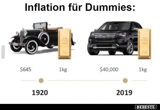 Inflation für Dummies.. - Lustige Bilder | DEBESTE.de