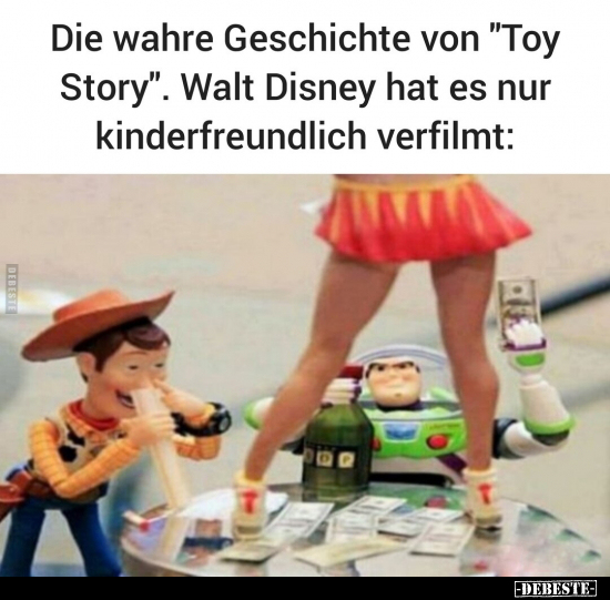 Die wahre Geschichte von "Toy Story".. - Lustige Bilder | DEBESTE.de