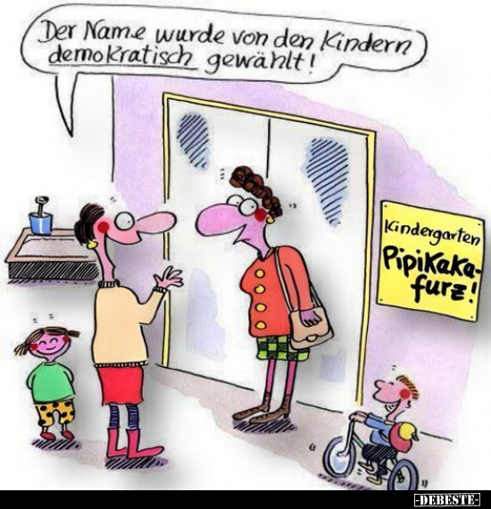 Der Name wurde von den Kindern demokratisch gewählt!.. - Lustige Bilder | DEBESTE.de