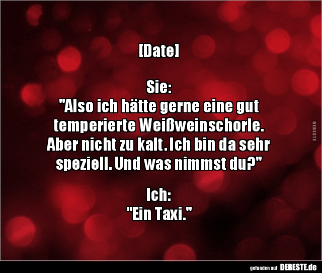 [Date] Sie: "Also ich hätte gerne eine gut temperierte.." - Lustige Bilder | DEBESTE.de
