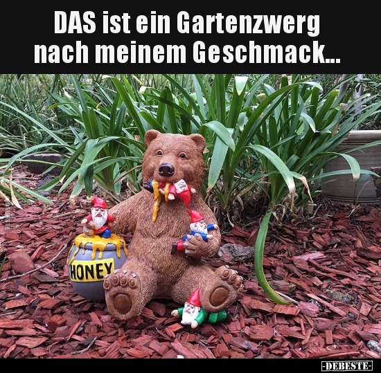 DAS ist ein Gartenzwerg nach meinem Geschmack... - Lustige Bilder | DEBESTE.de