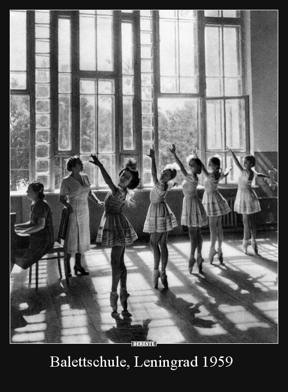 Balettschule, Leningrad 1959.. - Lustige Bilder | DEBESTE.de