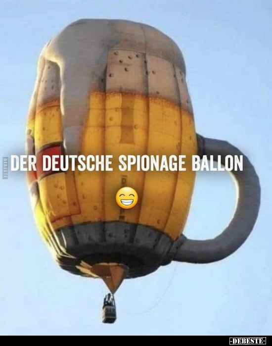 Der deutsche Spionage Ballon... - Lustige Bilder | DEBESTE.de