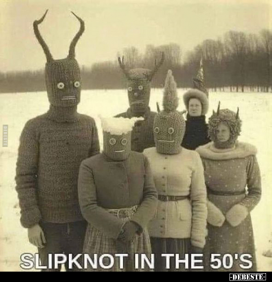 Slipknot in the 50's.. - Lustige Bilder | DEBESTE.de