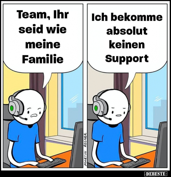 Team, Ihr seid wie meine Familie... - Lustige Bilder | DEBESTE.de