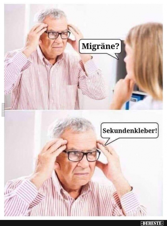 Migräne? - Lustige Bilder | DEBESTE.de