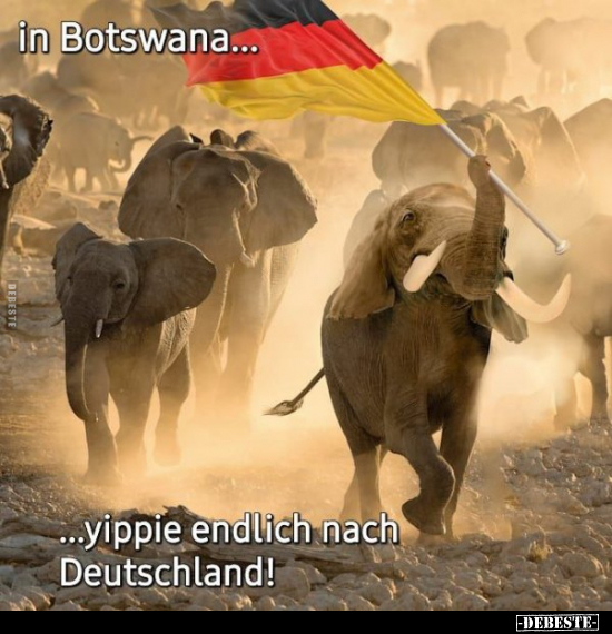 In Botswana... - Lustige Bilder | DEBESTE.de