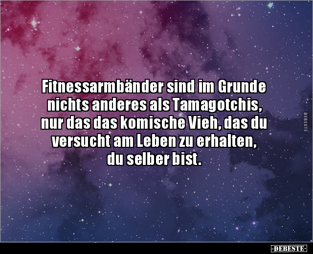 Fitnessarmbänder sind im Grunde nichts anderes als.. - Lustige Bilder | DEBESTE.de
