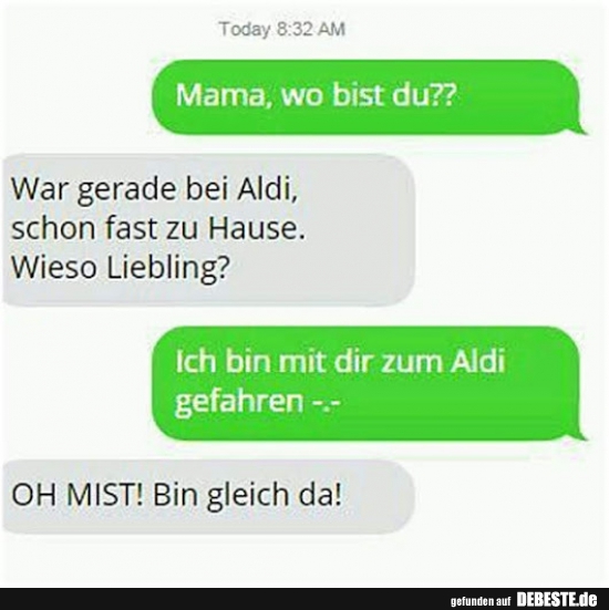 Mama, wo bist du? - Lustige Bilder | DEBESTE.de