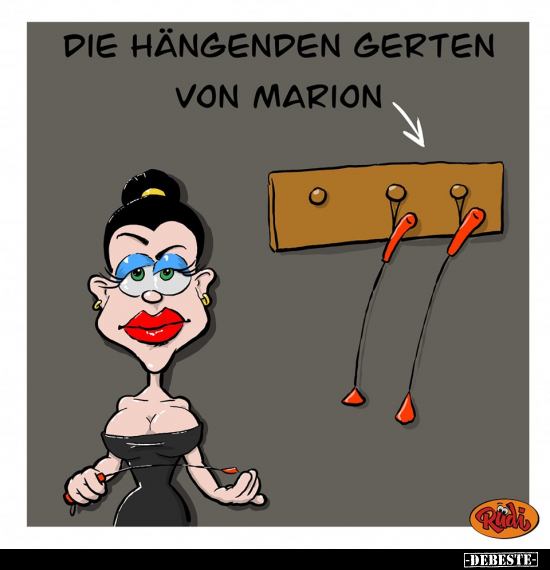 Die hängenden Gerten von Marion.. - Lustige Bilder | DEBESTE.de