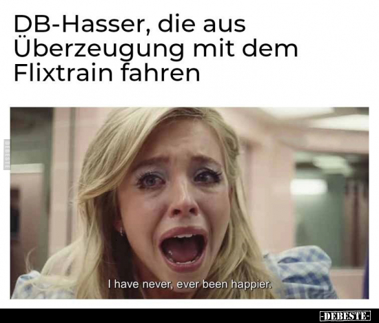 DB-Hasser, die aus Überzeugung.. - Lustige Bilder | DEBESTE.de