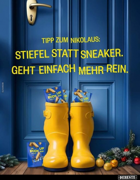 Tipp zum Nikolaus:.. - Lustige Bilder | DEBESTE.de