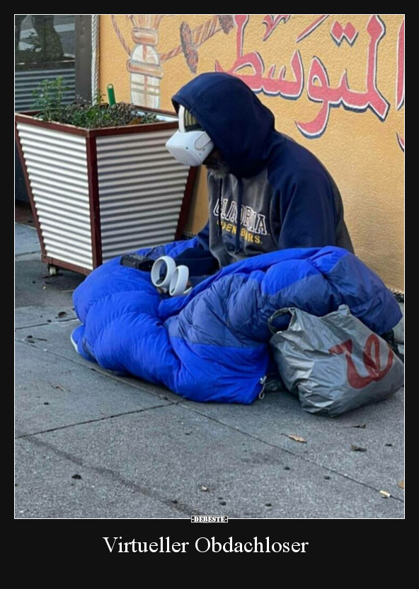 Virtueller Obdachloser.. - Lustige Bilder | DEBESTE.de