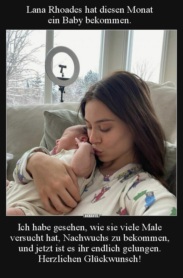 Lana Rhoades hat diesen Monat ein Baby bekommen... - Lustige Bilder | DEBESTE.de