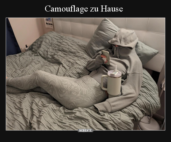 Camouflage zu Hause.. - Lustige Bilder | DEBESTE.de