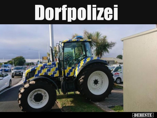 Dorfpolizei.. - Lustige Bilder | DEBESTE.de