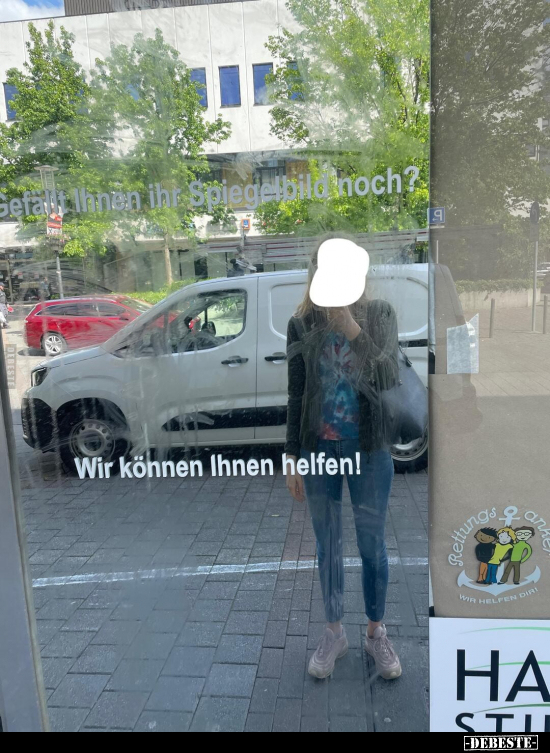 Gefällt Ihnen Ihr Spiegelbild noch?.. - Lustige Bilder | DEBESTE.de