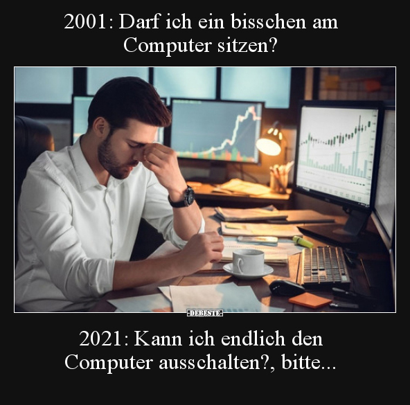 2001: Darf ich ein bisschen am Computer sitzen?.. - Lustige Bilder | DEBESTE.de