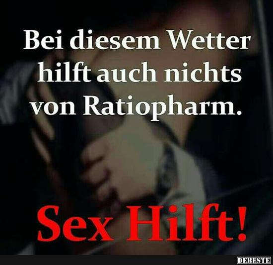 Bei diesem Wetter hilft auch nichts von Ratiopharm.. - Lustige Bilder | DEBESTE.de