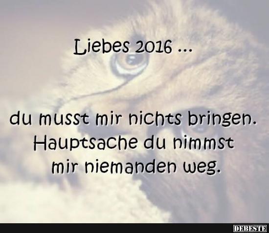 Liebes 2016.. - Lustige Bilder | DEBESTE.de