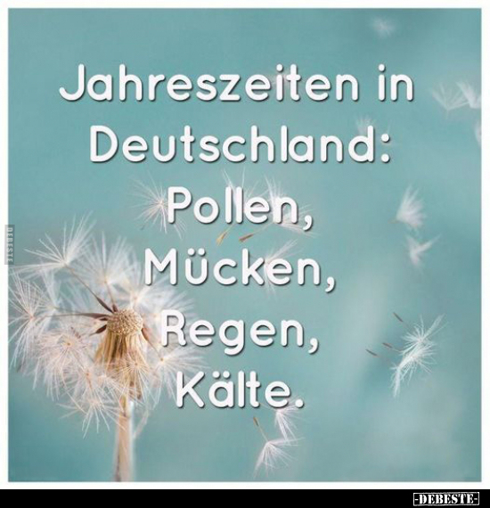 Jahreszeiten in Deutschland:.. - Lustige Bilder | DEBESTE.de