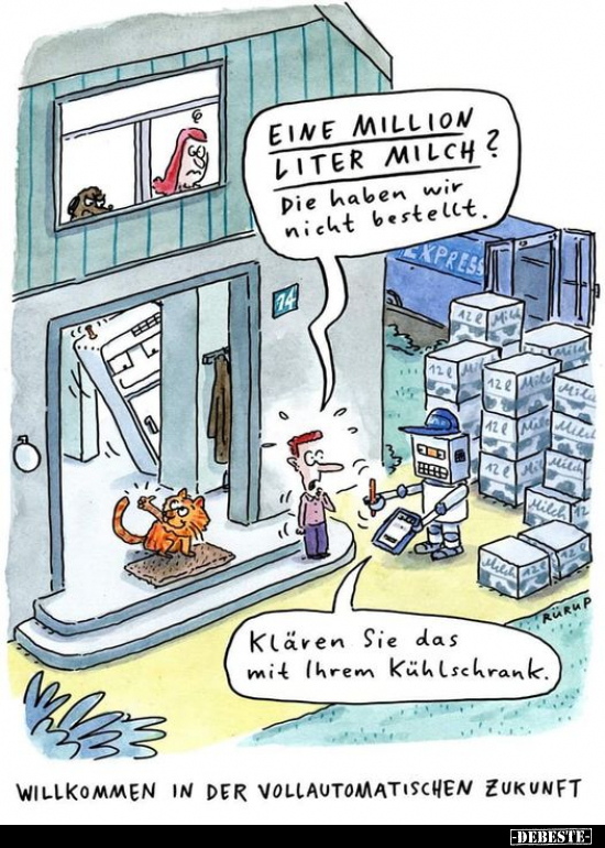 Eine Million Liter Milch?.. - Lustige Bilder | DEBESTE.de