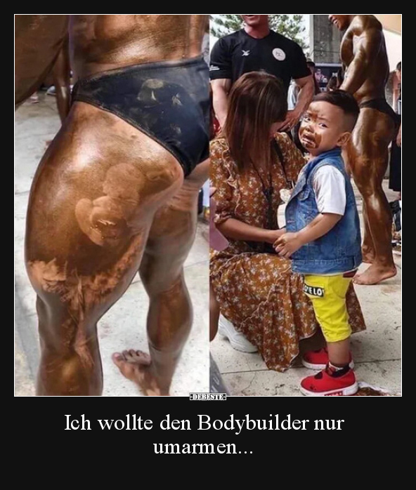 Ich wollte den Bodybuilder nur umarmen... - Lustige Bilder | DEBESTE.de