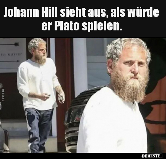 Johann Hill sieht aus, als würde er Pluto spielen... - Lustige Bilder | DEBESTE.de