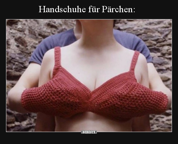 Handschuhe für Pärchen.. - Lustige Bilder | DEBESTE.de