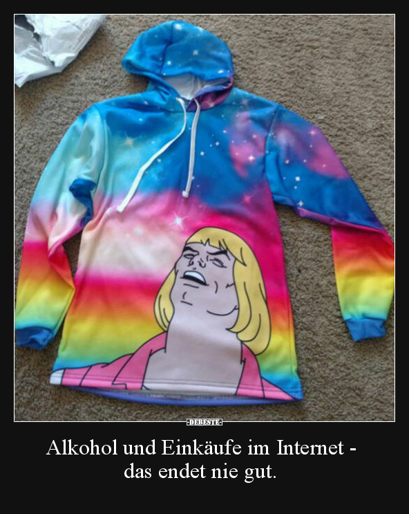 Alkohol und Einkäufe im Internet - das endet nie gut... - Lustige Bilder | DEBESTE.de