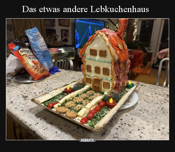 Das etwas andere Lebkuchenhaus.. - Lustige Bilder | DEBESTE.de