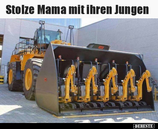 Stolze Mama mit ihren Jungen.. - Lustige Bilder | DEBESTE.de