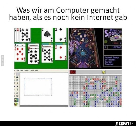 Was wir am Computer gemacht haben.. - Lustige Bilder | DEBESTE.de