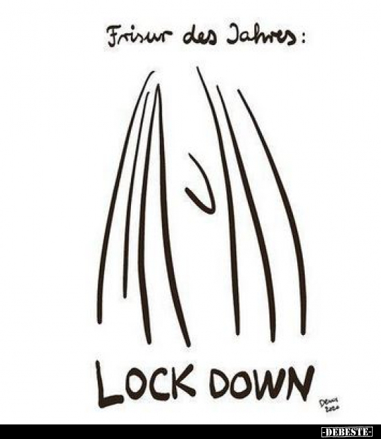 Frisur des Jahres: Lock Down... - Lustige Bilder | DEBESTE.de