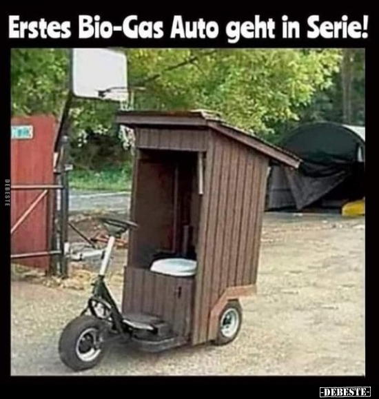 Erstes Bio-Gas Auto geht in Serie!.. - Lustige Bilder | DEBESTE.de