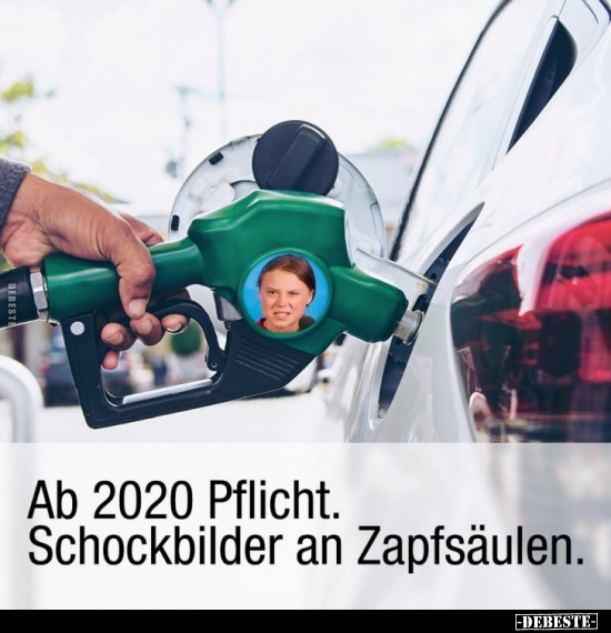 Ab 2020 Pflicht. Schockbilder an Zapfsäulen. - Lustige Bilder | DEBESTE.de